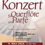 Konzert für Querflöte und Harfe